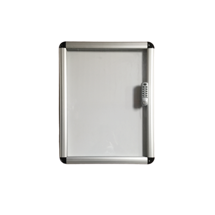 Vitrine intérieure avec coins ABS arrondis