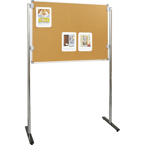 Tableau Liège sur piètement double Chromé