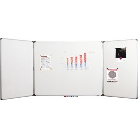 Triptyque blanc gamme office