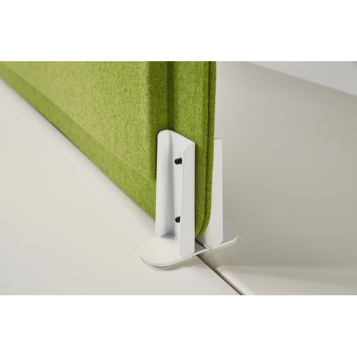 Cloison De Bureau Insonorisante Autoportante Amovible - Base Mobile, Panneau Imperméable, Installation Facile