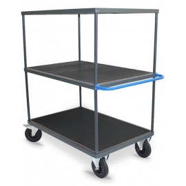Servantes 3 plateaux hauts - 300 Kg ou 500 Kg