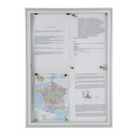 Vitrine extra-plate