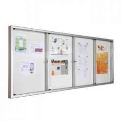 Vitrine d'intérieur Multiportes avec séparation