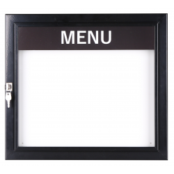 Vitrine menu