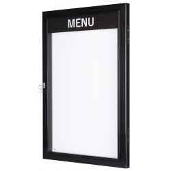 Vitrine menu