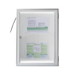 Vitrine d'extérieur - Reverso LED