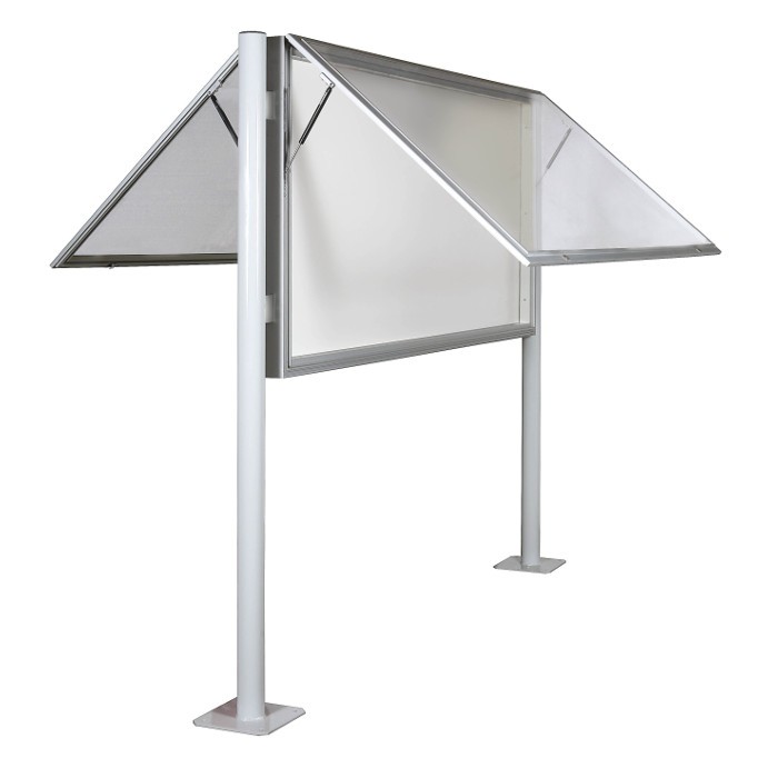 Vitrine Classique 160 Fluo double face