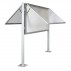 Vitrine Classique 160 Fluo double face