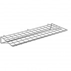 Etagère horizontale pour grille d'exposition