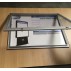 Vitrine fond imprimé : consignes de sécurité