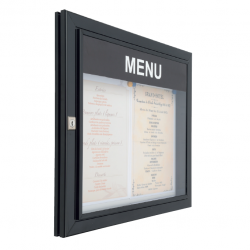 Vitrine menu