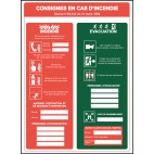Affichage obligatoire - Sécurité - Protection - Premiers secours