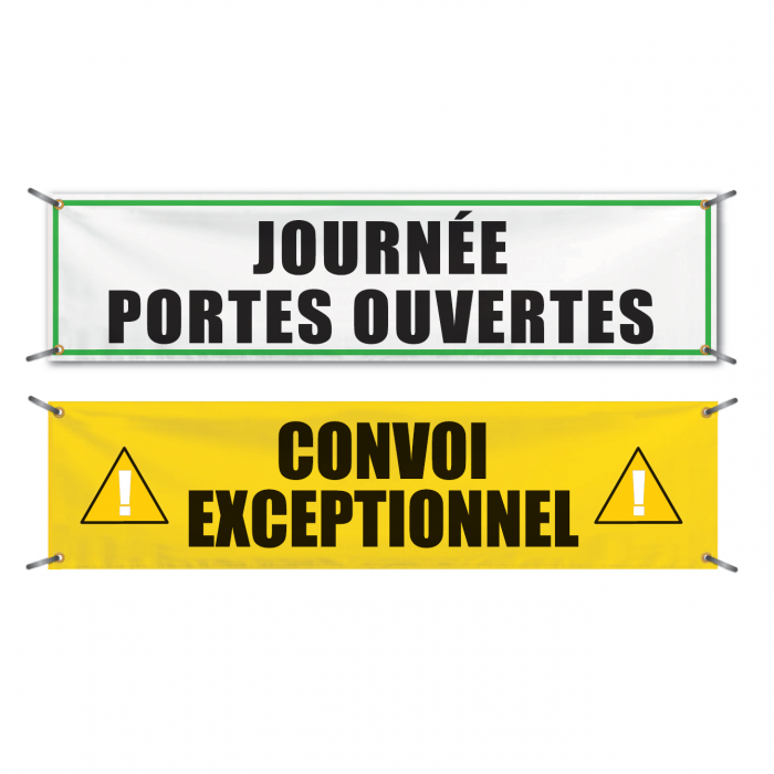 Bâches sans encadrement