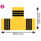 Marquage emplacement palette - ecriture