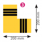 Marquage emplacement palette - ecriture